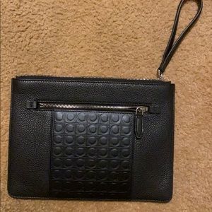 Ferragamo clutch getting married must sell